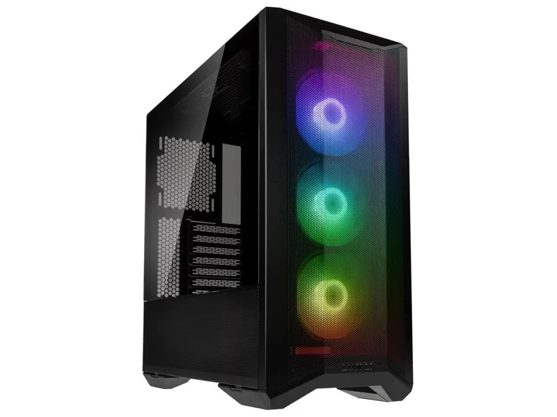 Lian Li LANCOOL II Mesh RGB case — the desktop build